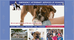 Desktop Screenshot of emergencyvetservices.net